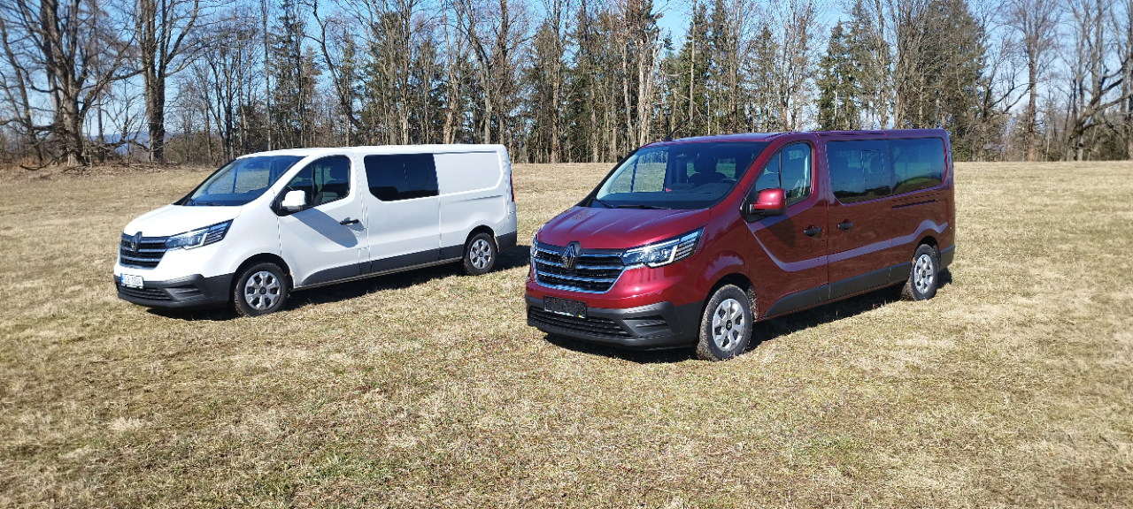 Renault Trafic – dva vozy