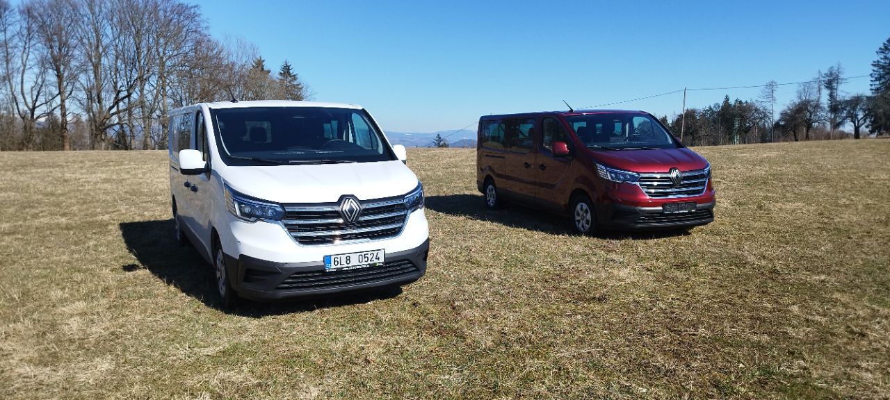 Renault Trafic – čelní pohled
